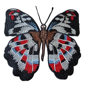 SYMÆRKE sommerfugl mørk 23x23 cm